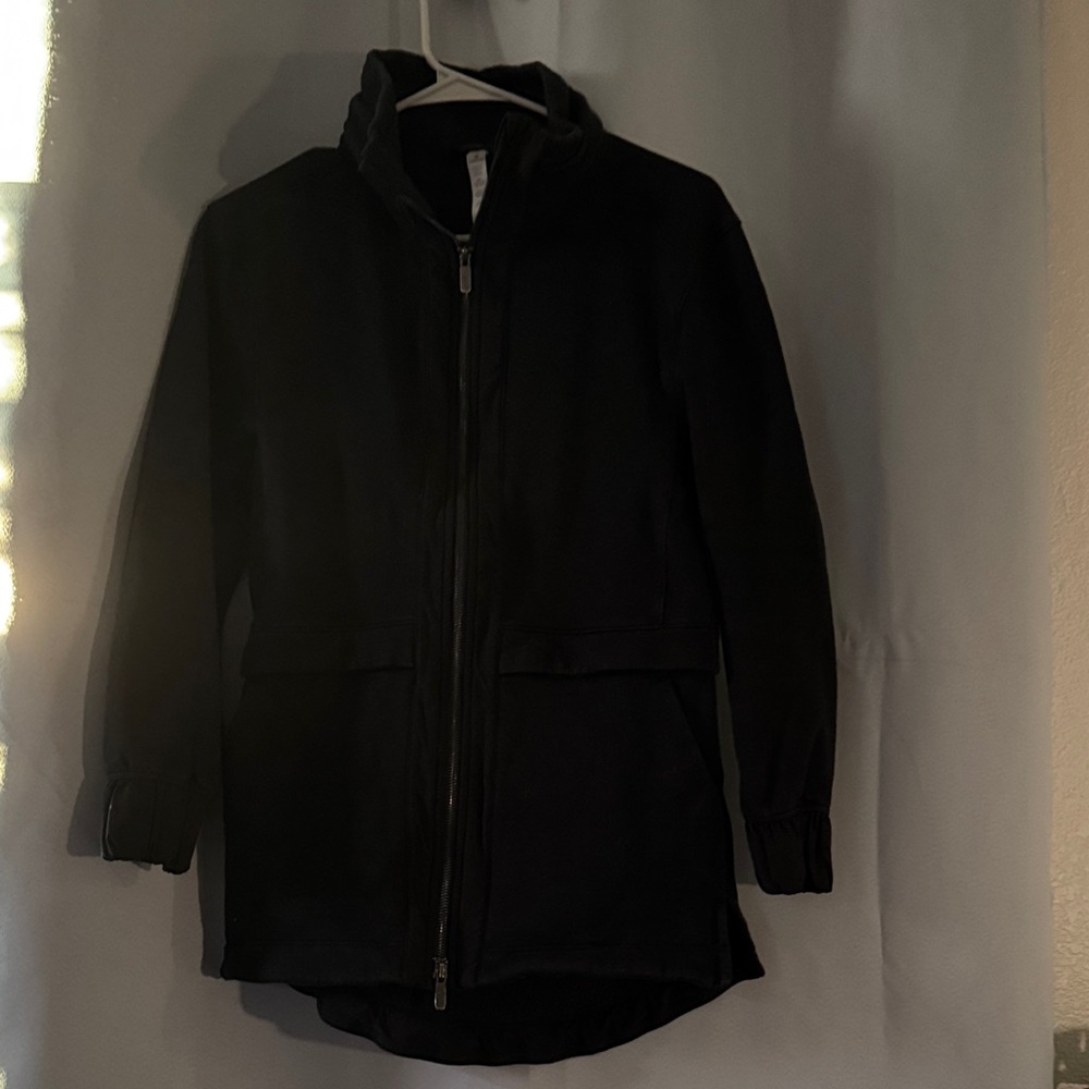 Black Hooded Jacket